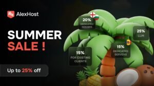 AlexHost.com - 高达 25% 的定期折扣 - 因为一次性折扣很无聊-百变无痕