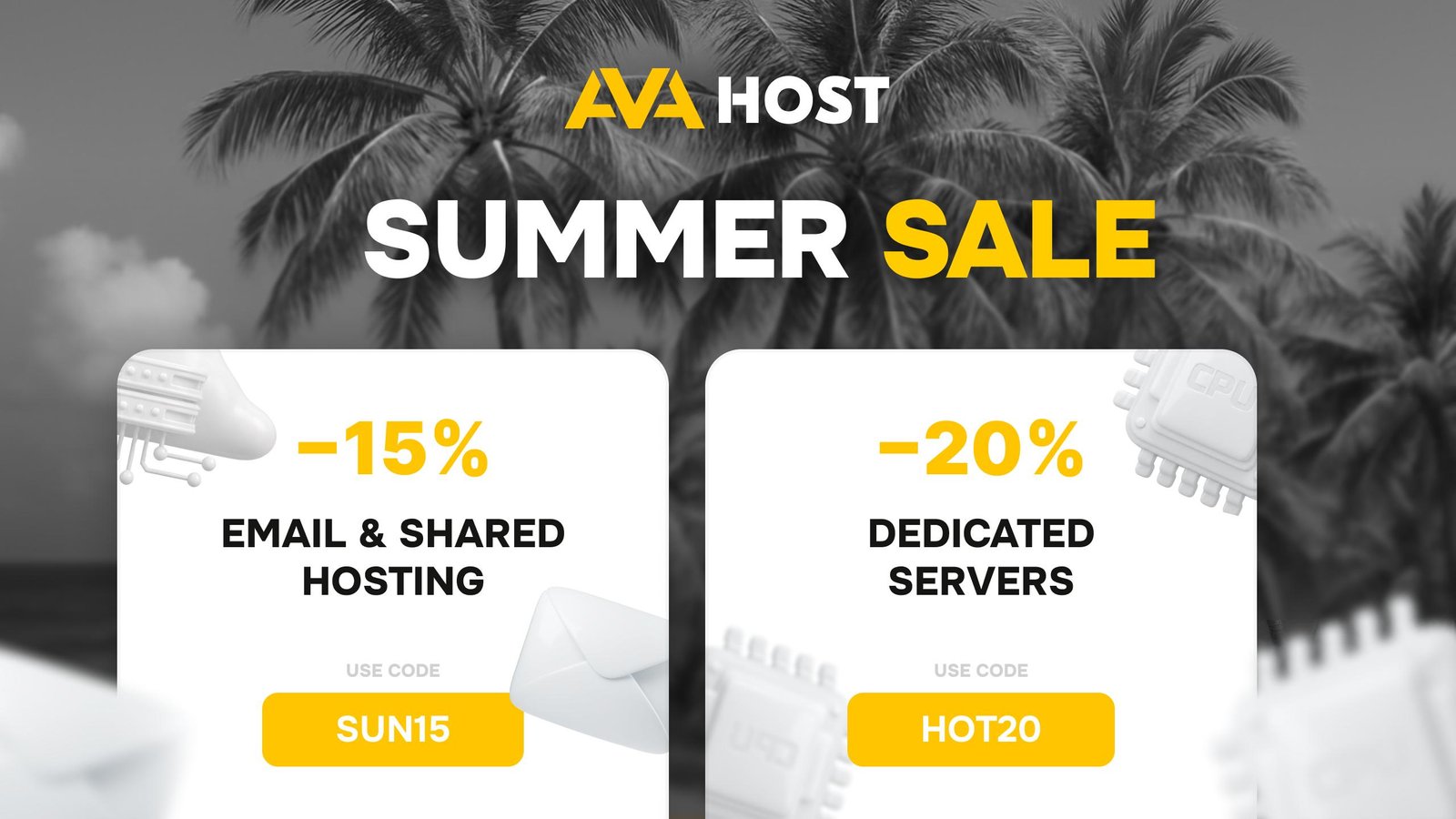 AvaHost 夏季促销