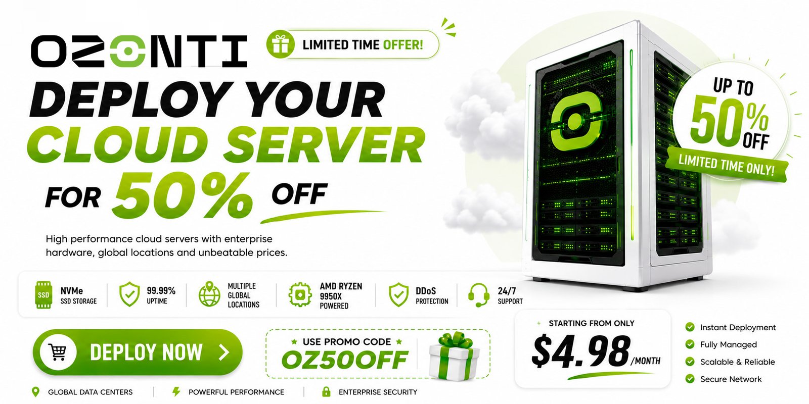 图片[1]-Ozonti – AMD Ryzen 9950X VPS 低至 4.98 美元/月 |终身 50% 折扣 | LET独家奖金-百变无痕